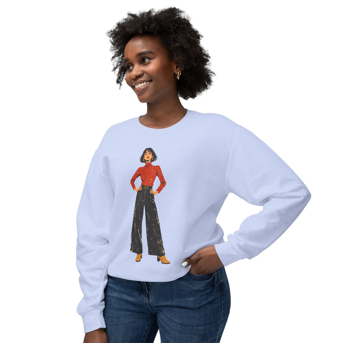 Unisex Lightweight Crewneck Sweatshirt