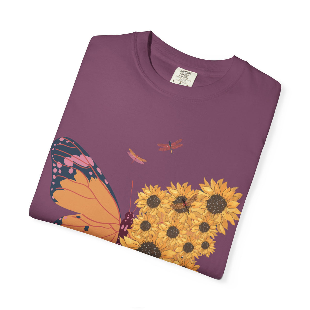 butterfly Garment-Dyed T-shirt