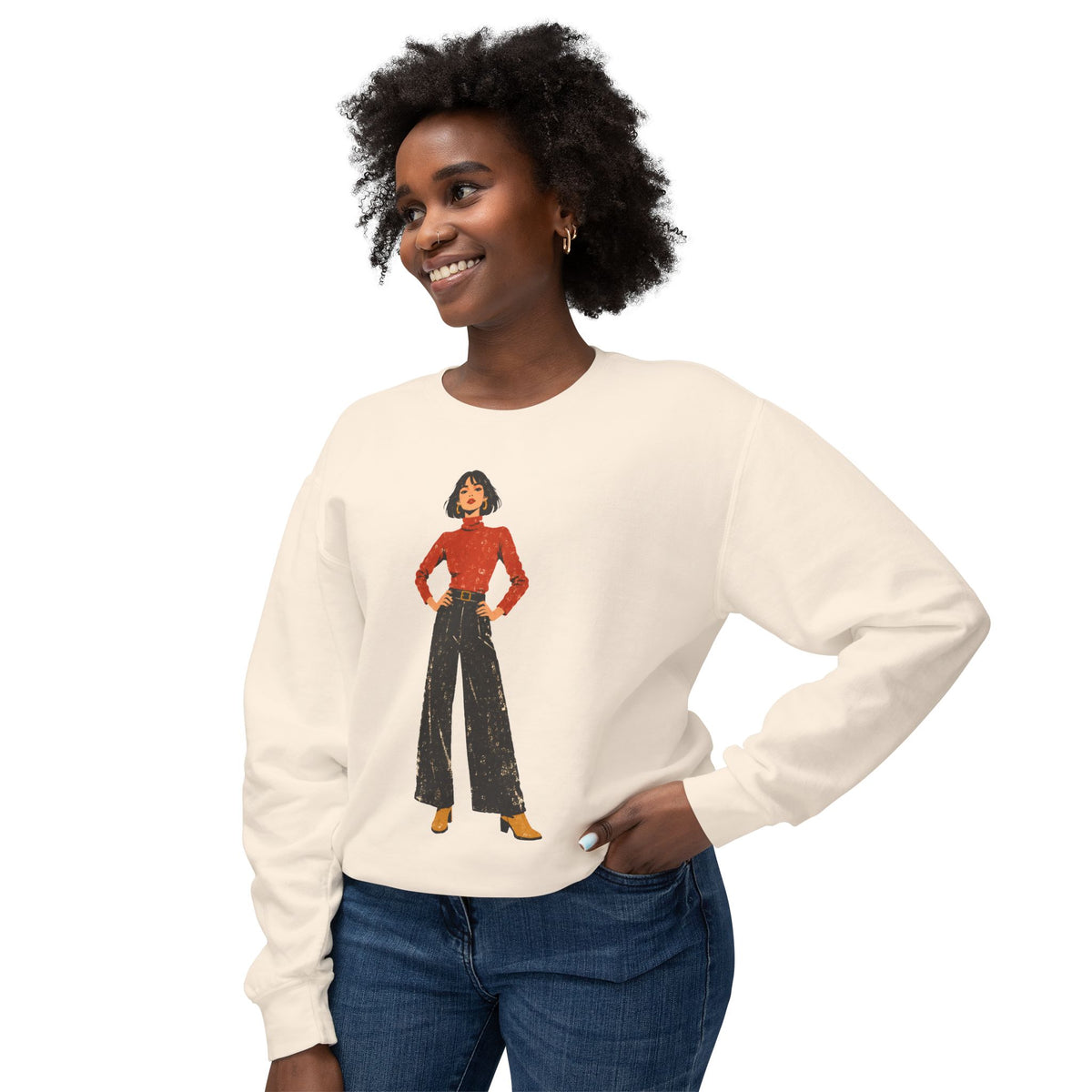 Unisex Lightweight Crewneck Sweatshirt