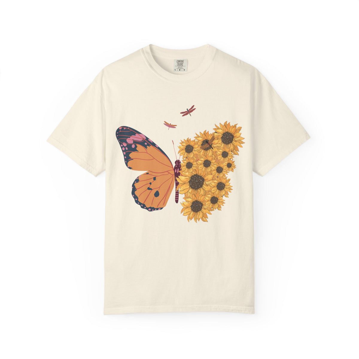 butterfly Garment-Dyed T-shirt