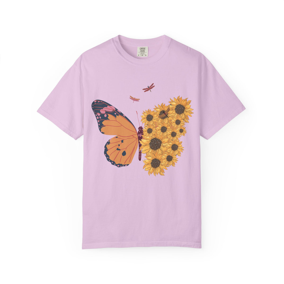 butterfly Garment-Dyed T-shirt