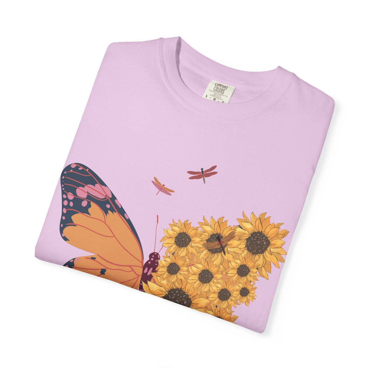 butterfly Garment-Dyed T-shirt