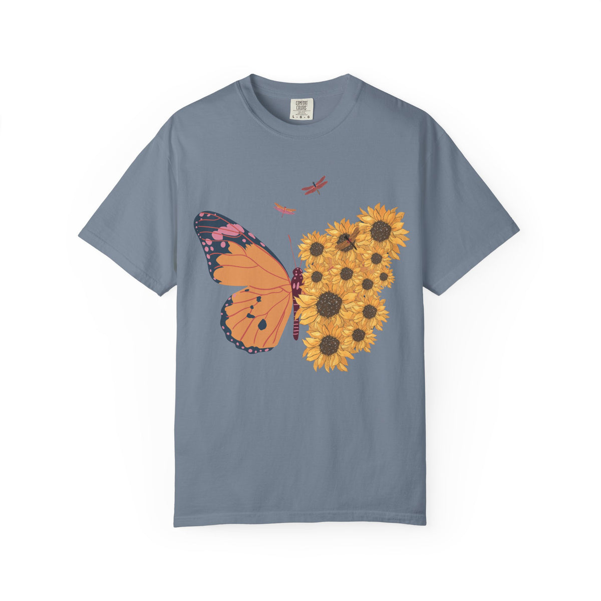 butterfly Garment-Dyed T-shirt