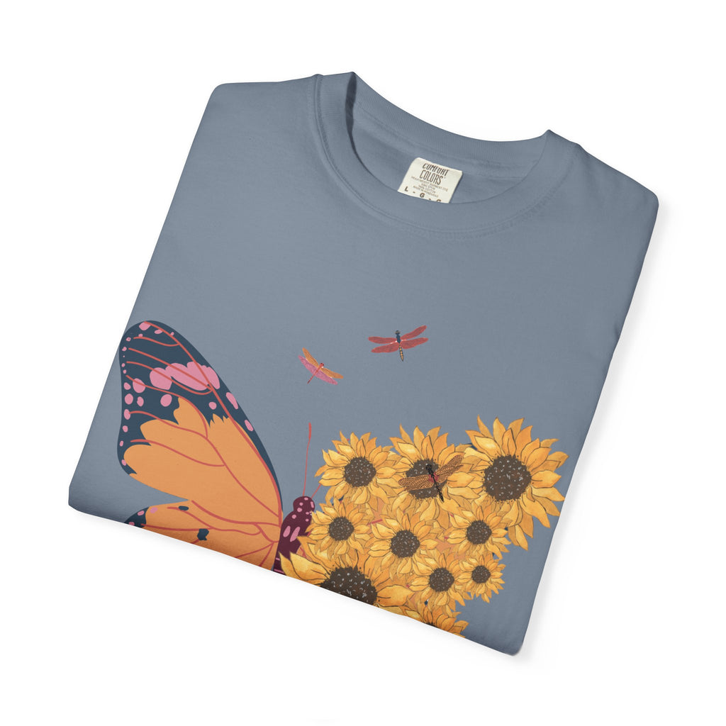 butterfly Garment-Dyed T-shirt