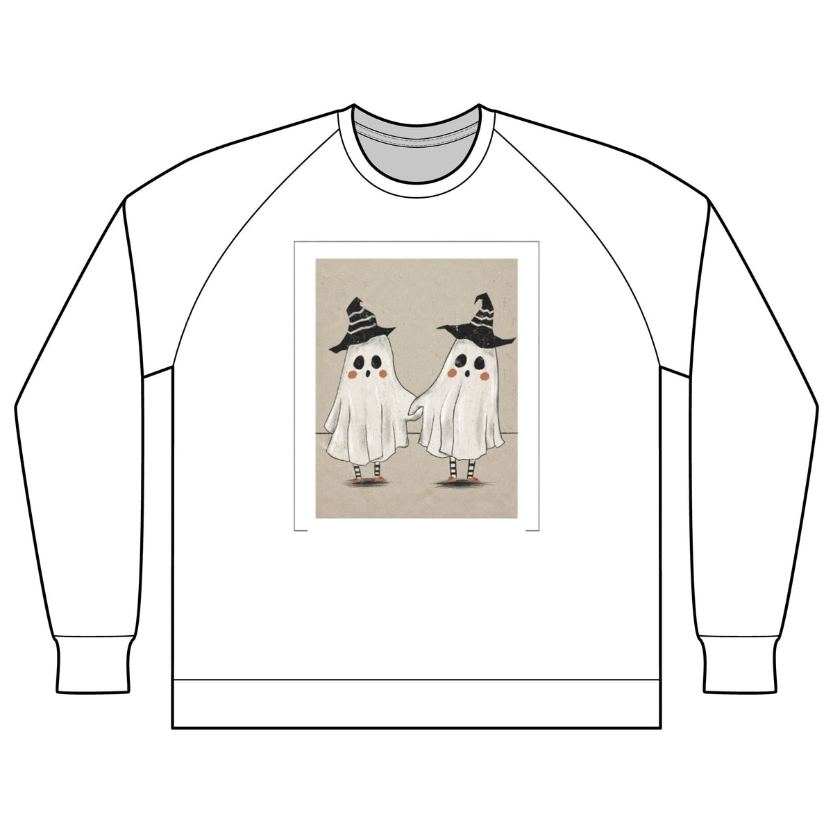 Halloween Icon Lightweight Loopback Terry Crewneck Sweatshirt