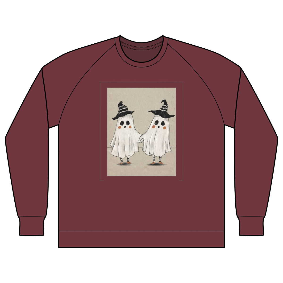 Halloween Icon Lightweight Loopback Terry Crewneck Sweatshirt
