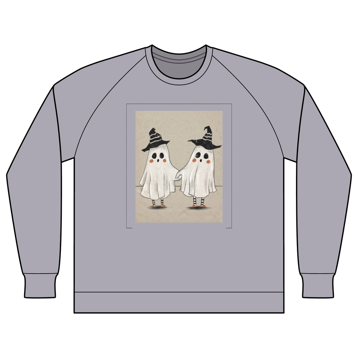 Halloween Icon Lightweight Loopback Terry Crewneck Sweatshirt