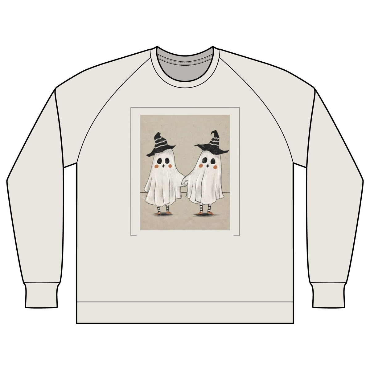 Halloween Icon Lightweight Loopback Terry Crewneck Sweatshirt