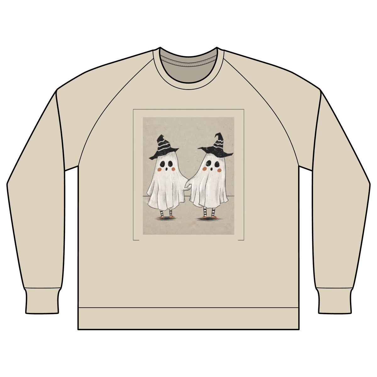 Halloween Icon Lightweight Loopback Terry Crewneck Sweatshirt