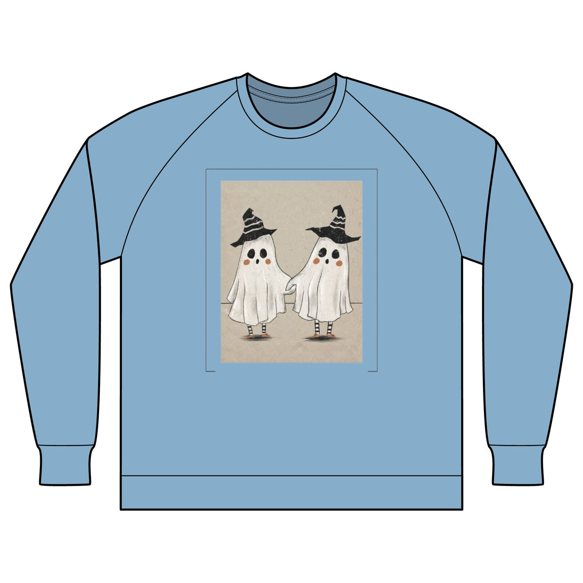 Halloween Icon Lightweight Loopback Terry Crewneck Sweatshirt